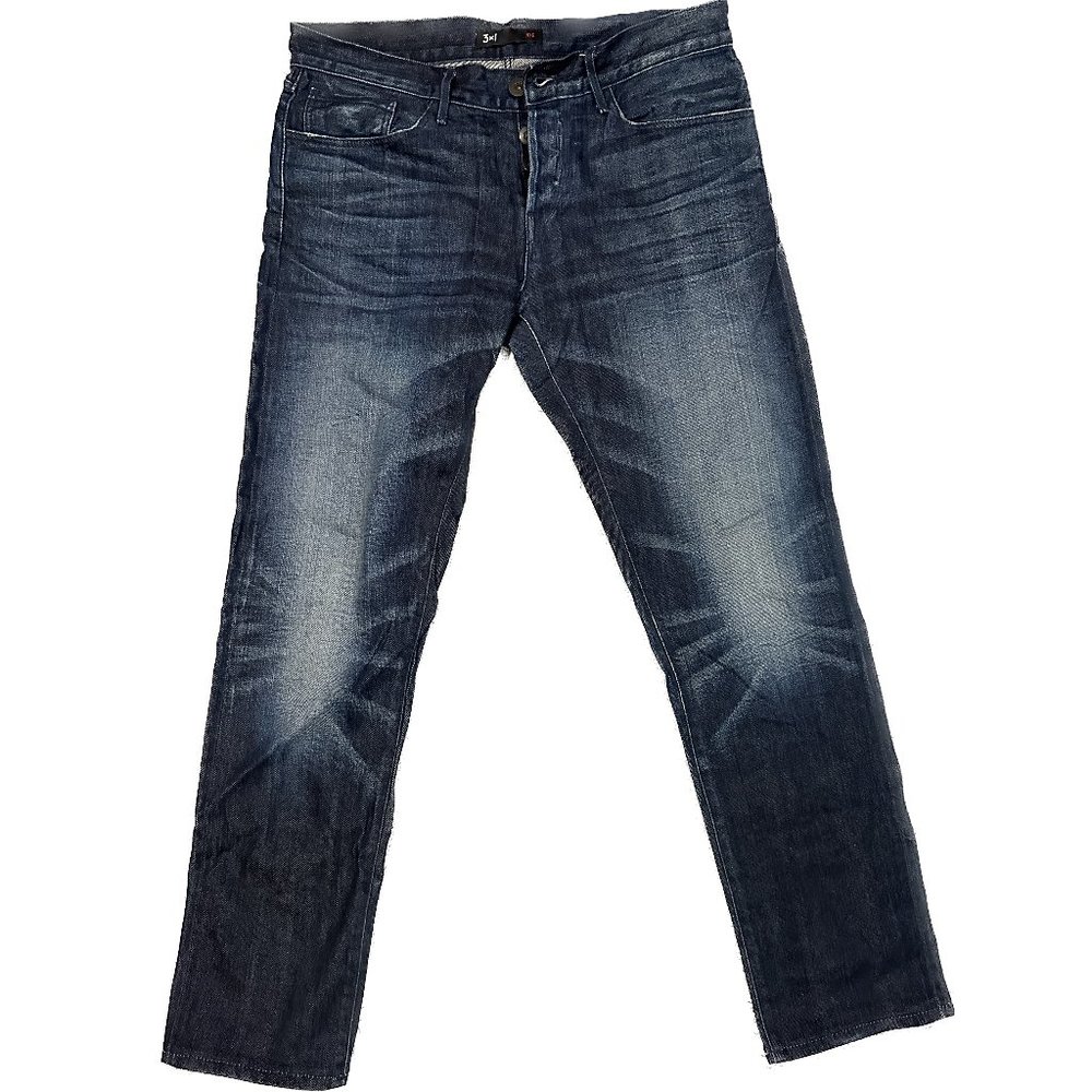 3x1 NYC Men's Jeans, 30x30, Blue